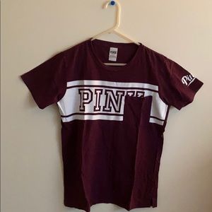 pink victoria’s secret tshirt